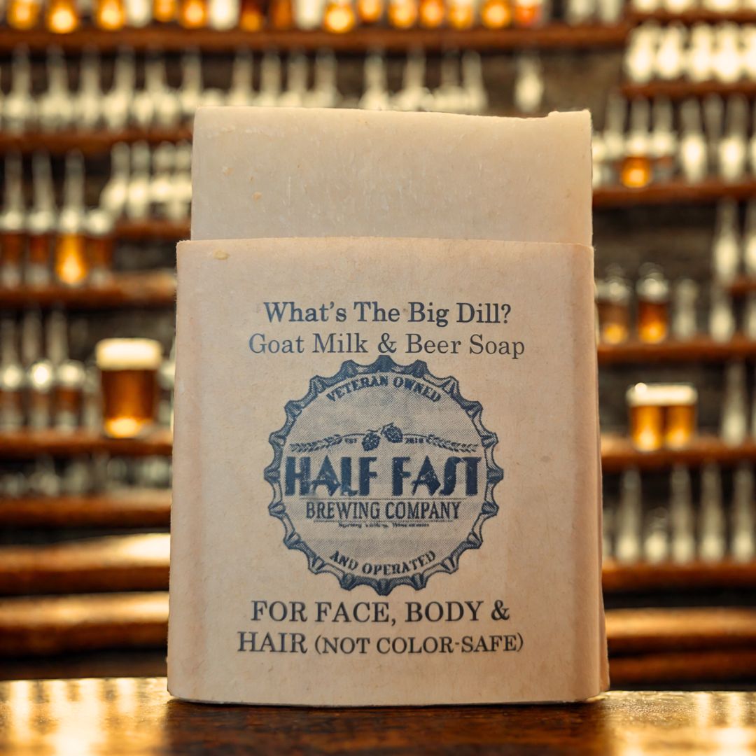 "What's The Big Dill" Artisan Goat Milk Soap With Beer