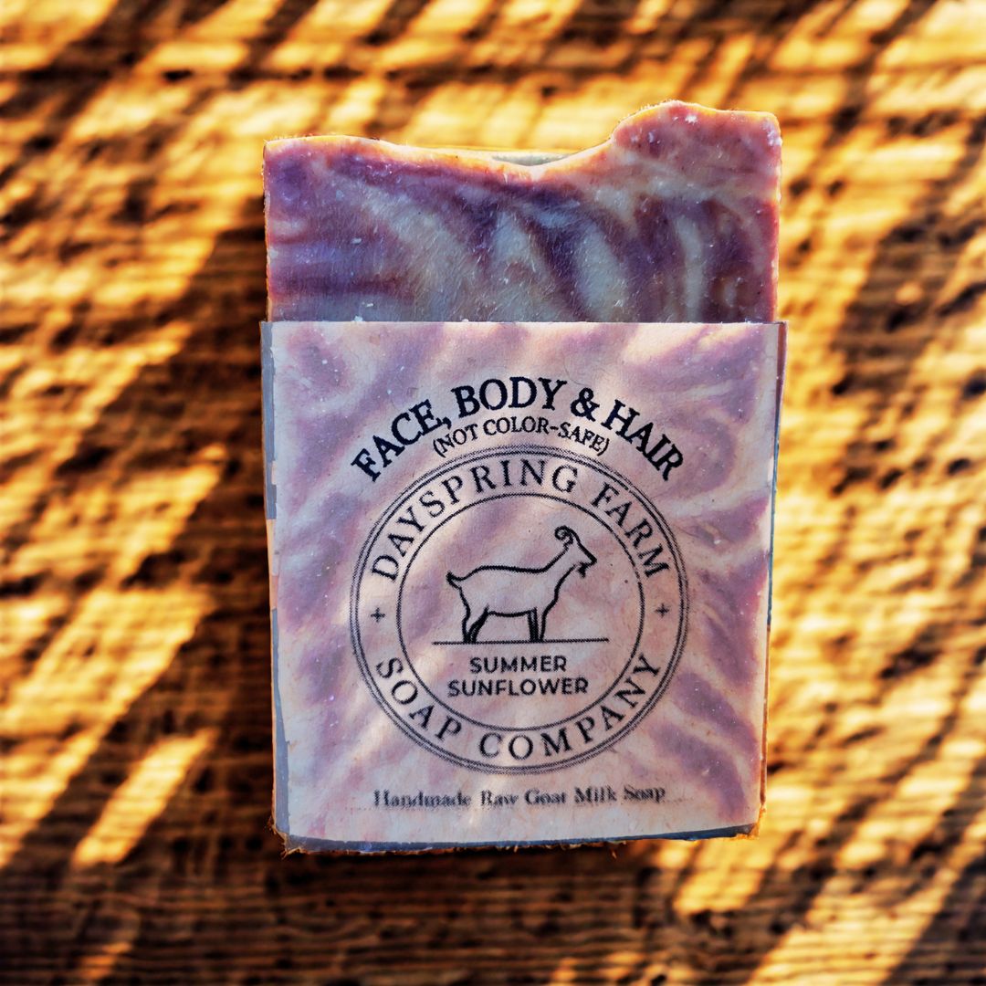 "Summer Sunflower" - Artisan Goat Milk Soap