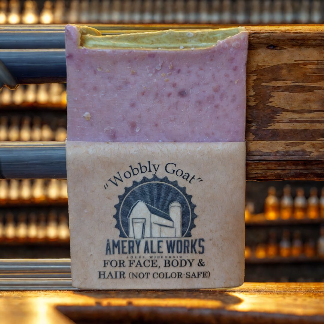 "Wobbly Goat" Artisan Goat Milk Soap With Beer