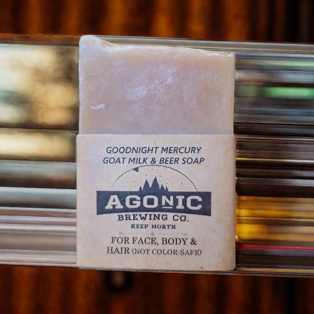 "Goodnight Mercury" Goat Milk Soap with Beer