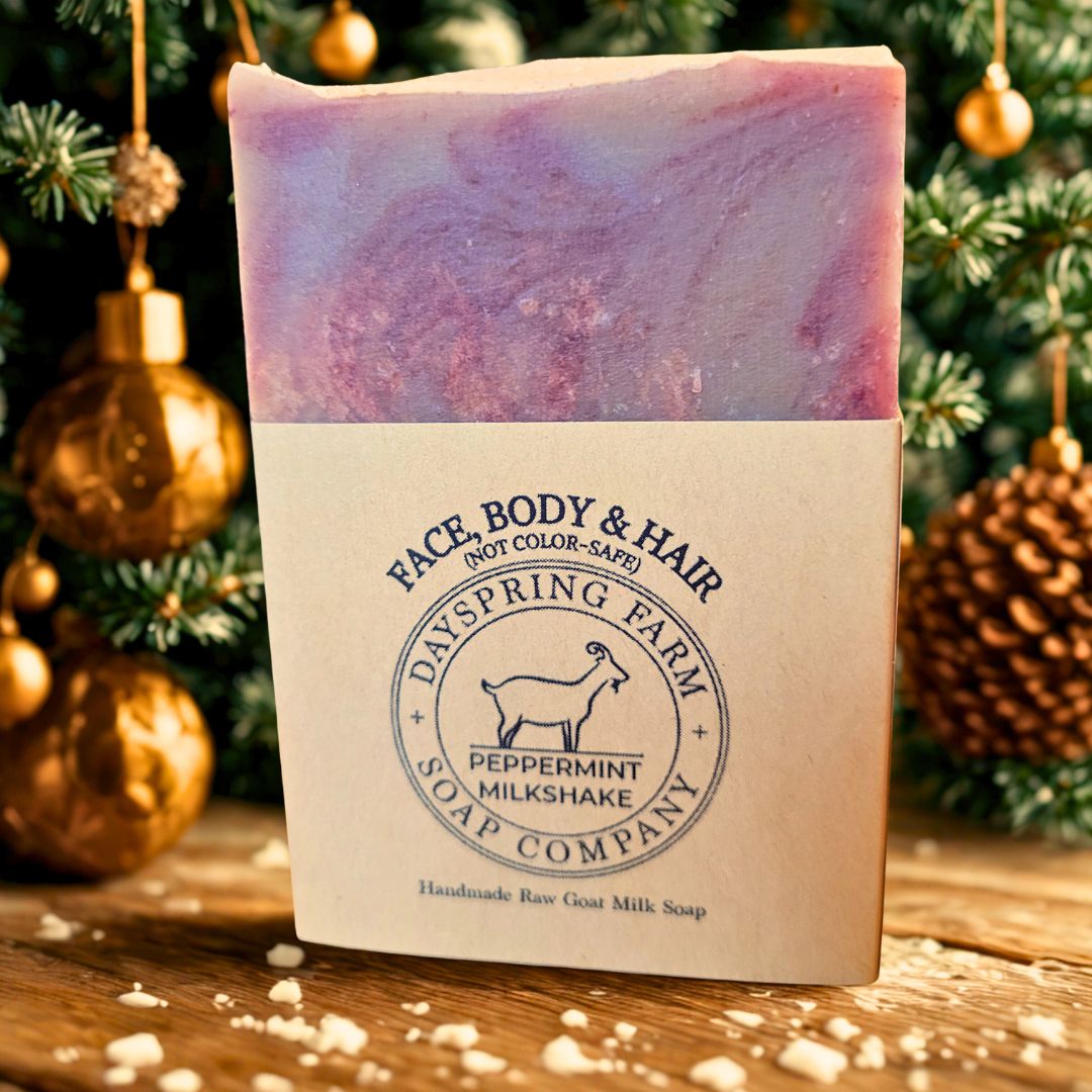 "Peppermint Milkshake" Artisan Goat Milk Soap